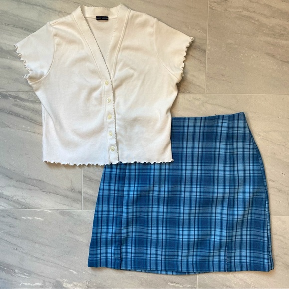 Brandy Melville Tops - Brandy Melville Bundle Paige Top And Cara Mini Skirt